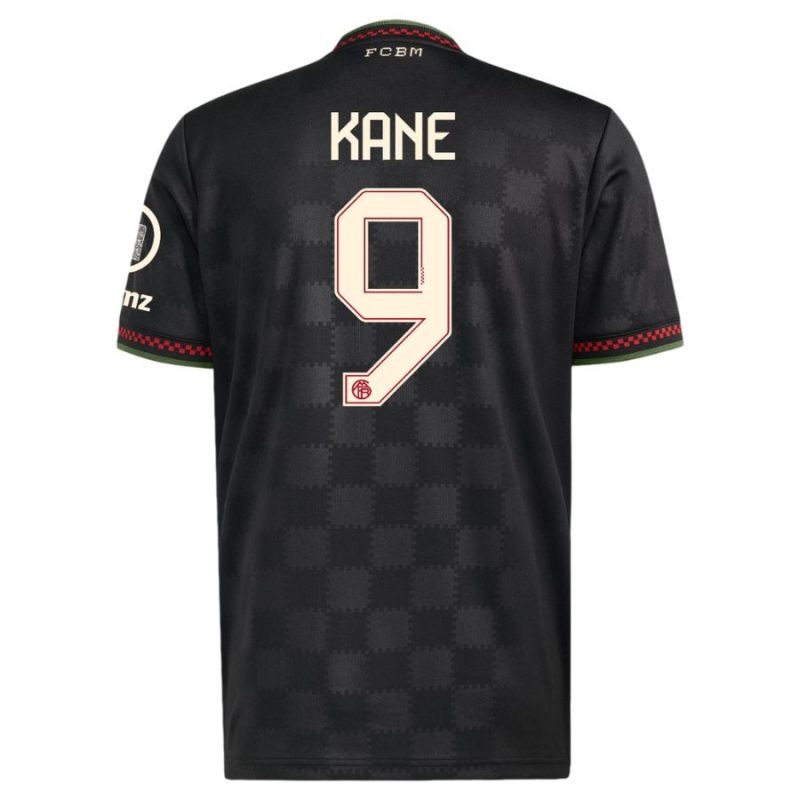 Bayern Múnich KANE Camiseta Tercera 2025/26 - Negro