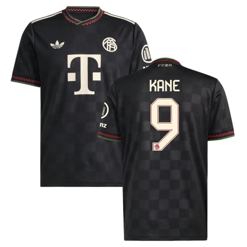 Bayern Múnich KANE Camiseta Tercera 2025/26 - Negro