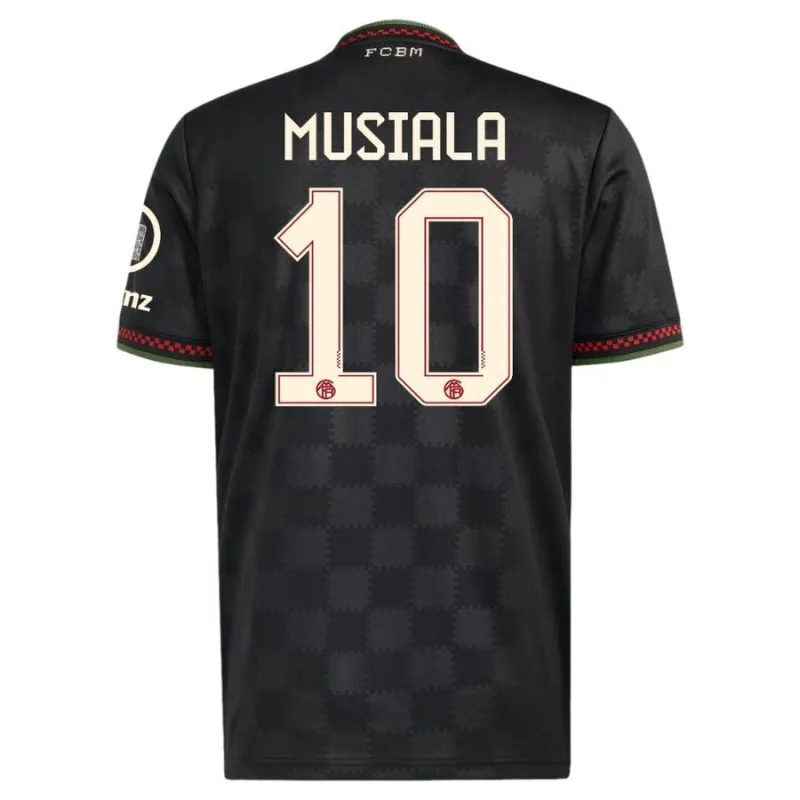 Bayern Múnich MUSIALA Camiseta Tercera 2025/26 - Negro