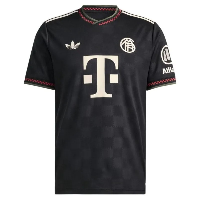 Bayern Múnich MUSIALA 2025/26 Tercer Conjunto Infantil - Negro
