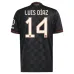 Bayern Múnich LUIS DIAZ 2025/26 Tercer Conjunto Infantil - Negro