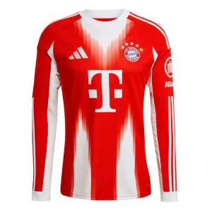 Bayern Munich 2025/26 Home Long Sleeve - Red