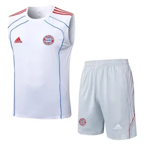 Bayern Munich 2025/26 Shorts and Tank Top Set - White