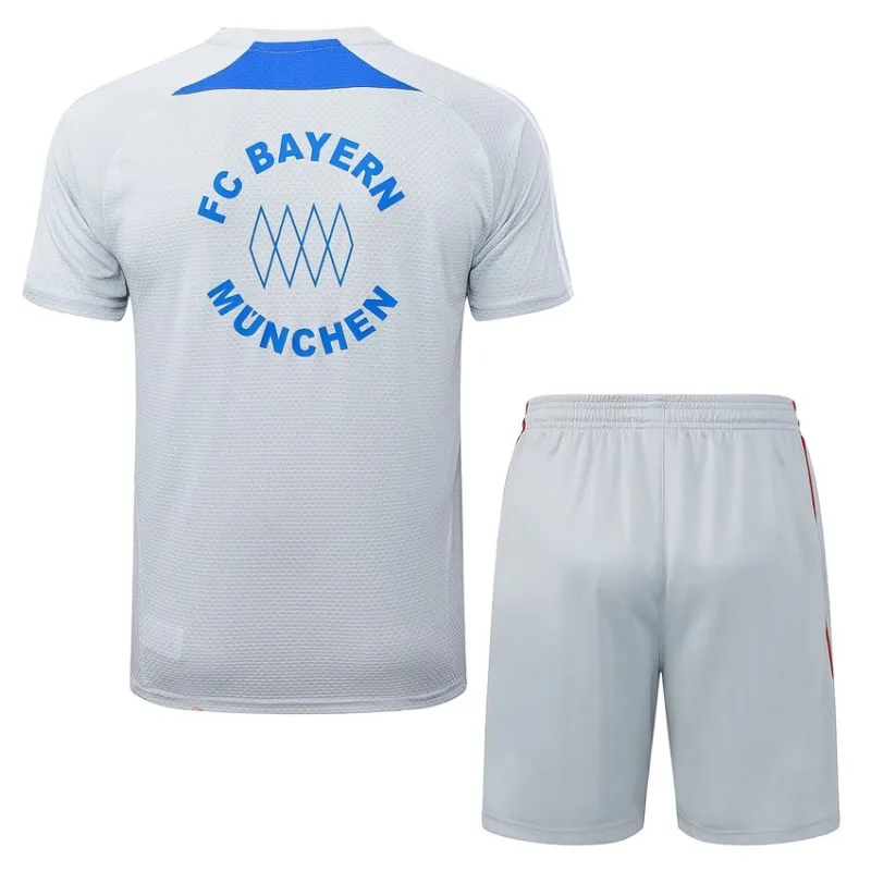 Bayern München 2025/26 Trainings Trikot + Shorts - Grau