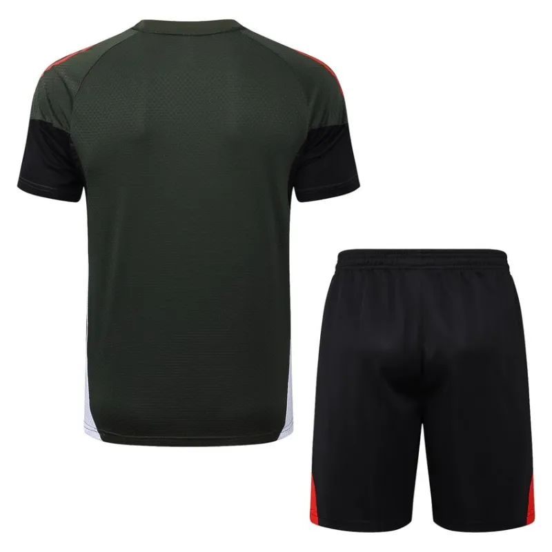 Maglia da Allenamento + Pantaloncini Bayern Monaco 2025/26 - Nero