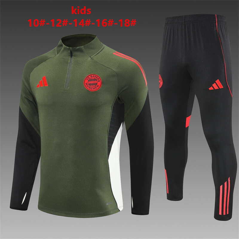 Bayern Monaco 2025/26 Set Sportivo Bambino verde