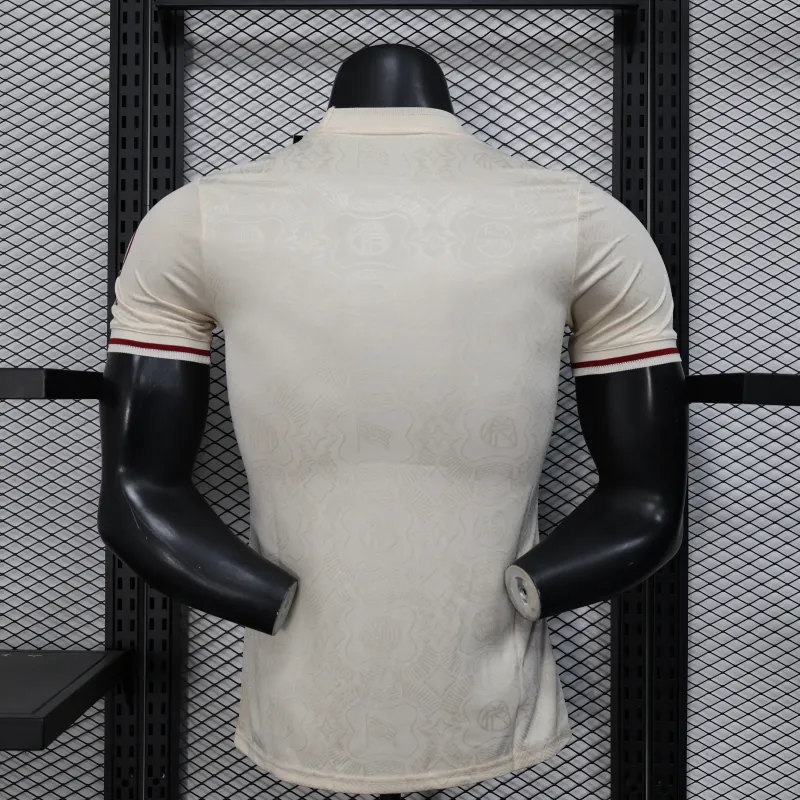 Bayern München Spieler-Trikot Jubiläumsedition 2025/26 - Weiß