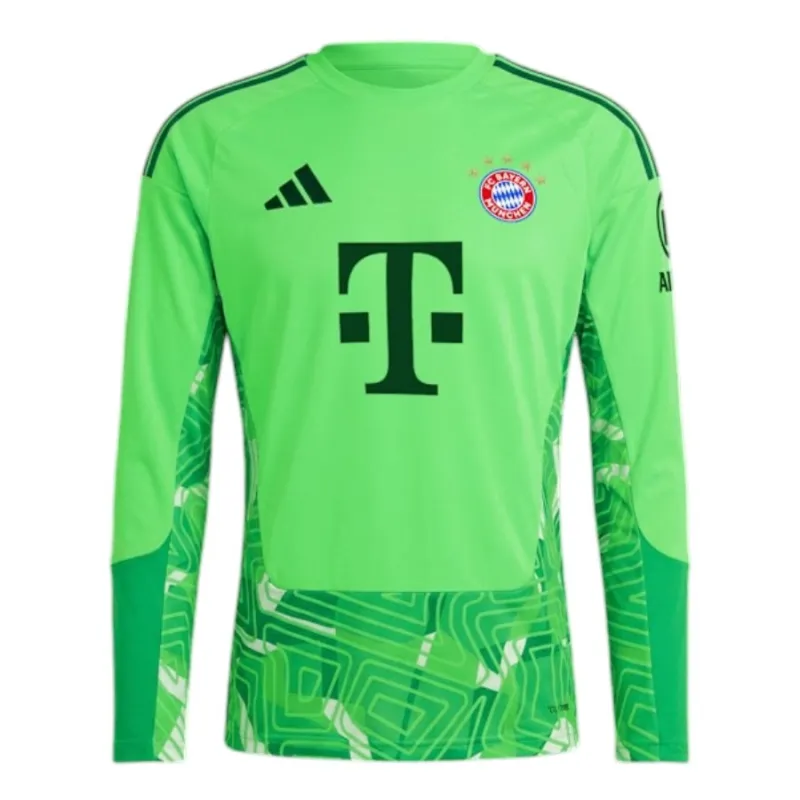 Maillot Manches Longues Gardien Bayern Munich 2026/27 Vert