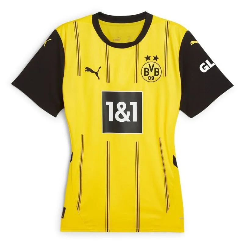 Maillot de domicile féminin de Borussia Dortmund 2024/25 - Version supporter - Jaune