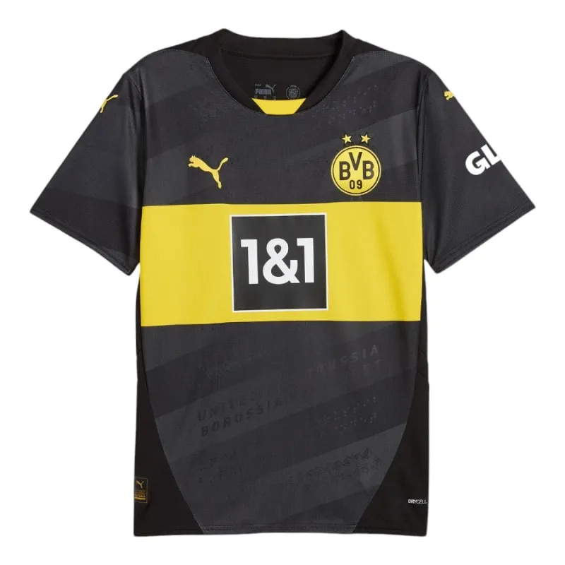Maillot d'extérieur du Borussia Dortmund 2024/25 - Version joueur - Noir