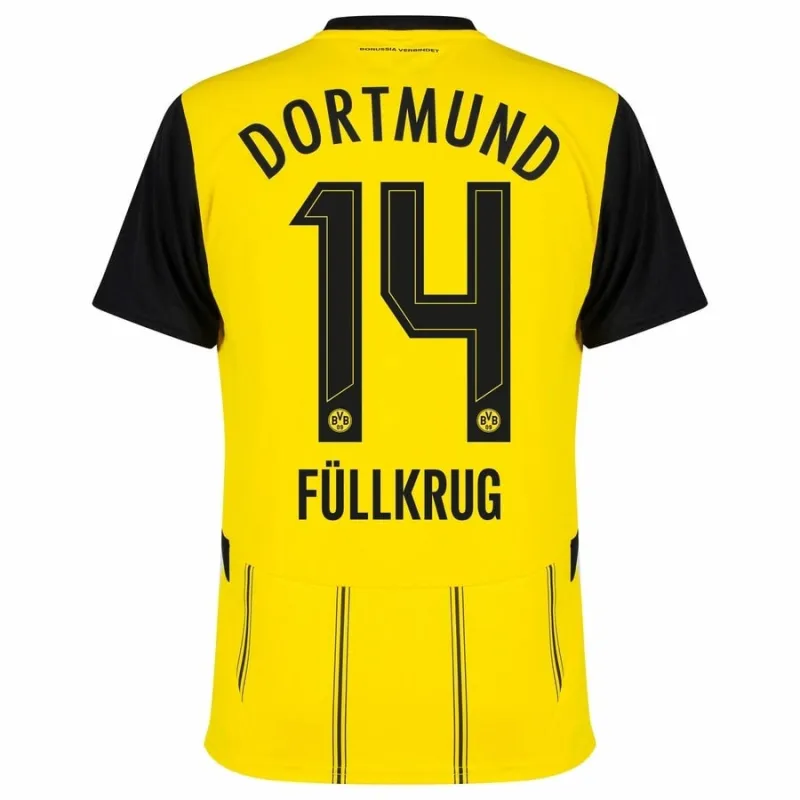 Borussia Dortmund 2024/25 Heimtrikot Replica - Gelb