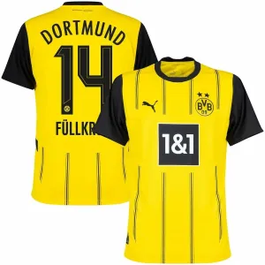 Borussia Dortmund 2024/25 Heimtrikot Replica - Gelb