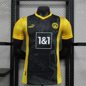 Borussia Dortmund versione giocatore 2024/25 di maglia nera