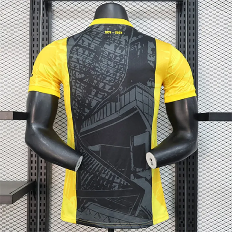 Borussia Dortmund versión jugador 2024/25 de camiseta negra