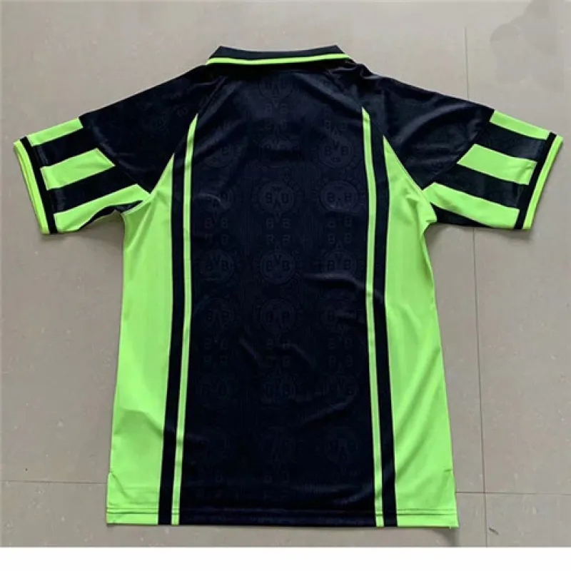 Borussia Dortmund 1996 away retro jersey, black