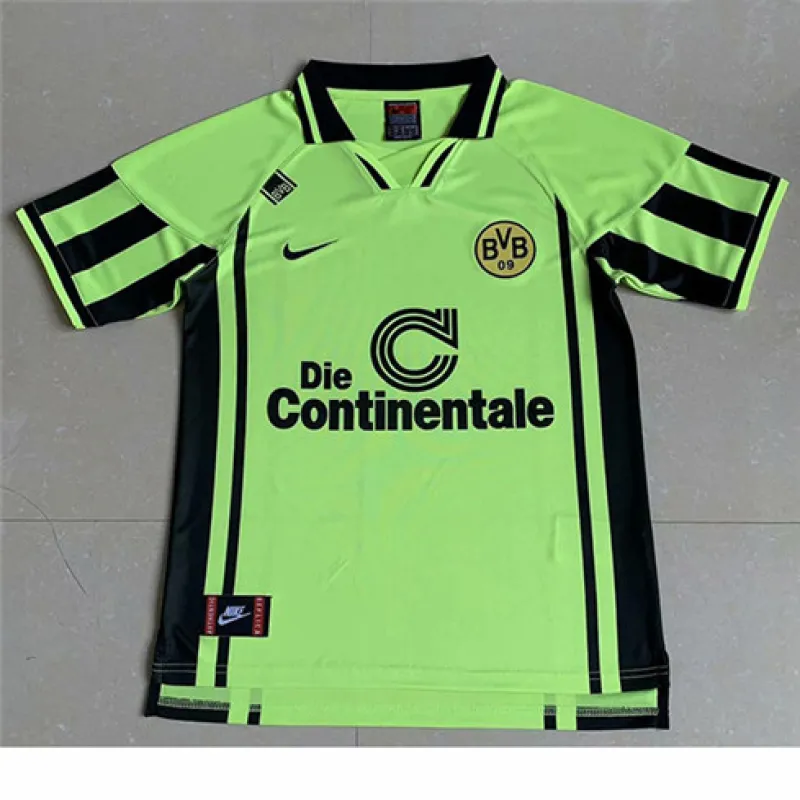 Borussia Dortmund 1996 classic retro jersey, green