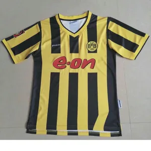 Borussia Dortmund 2000 home retro jersey, yellow