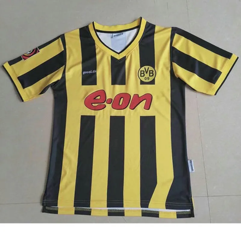Borussia Dortmund maglia casa retro 2000, gialla