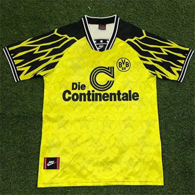 Borussia Dortmund maglia casa retro 1994 - 95, gialla