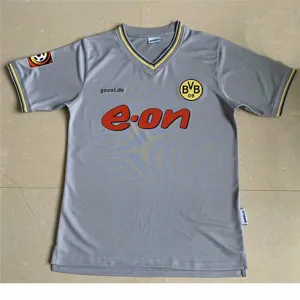 Borussia Dortmund 2000 away retro jersey, grey