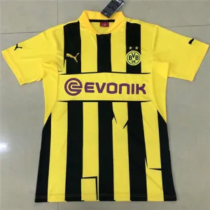 Borussia Dortmund 2012 - 13 home retro jersey, yellow