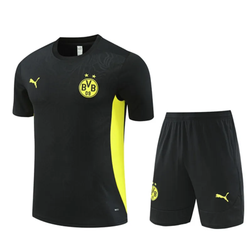 Borussia Dortmund training jersey + shorts 2024/25, black