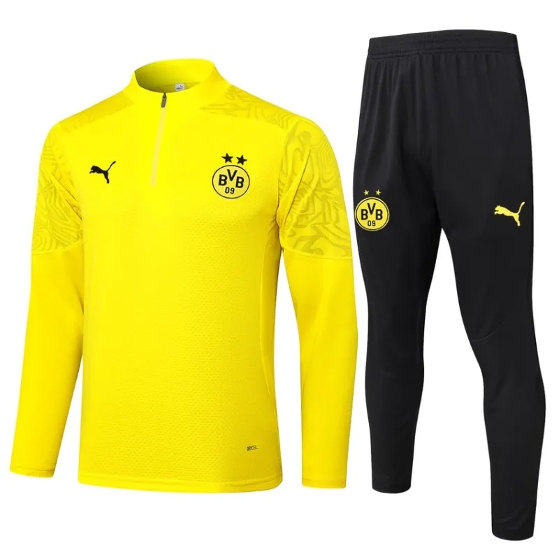 Borussia Dortmund kids' sportswear 2024/25, yellow