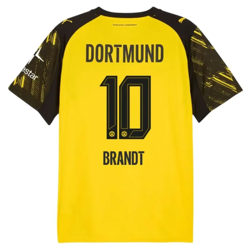 Dortmund BRANDT 2025/26 Maillot domicile - Jaune
