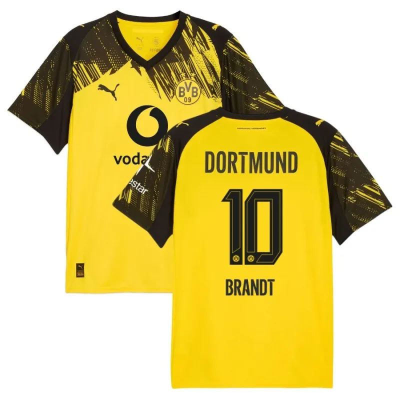 Dortmund BRANDT 2025/26 Maillot domicile - Jaune