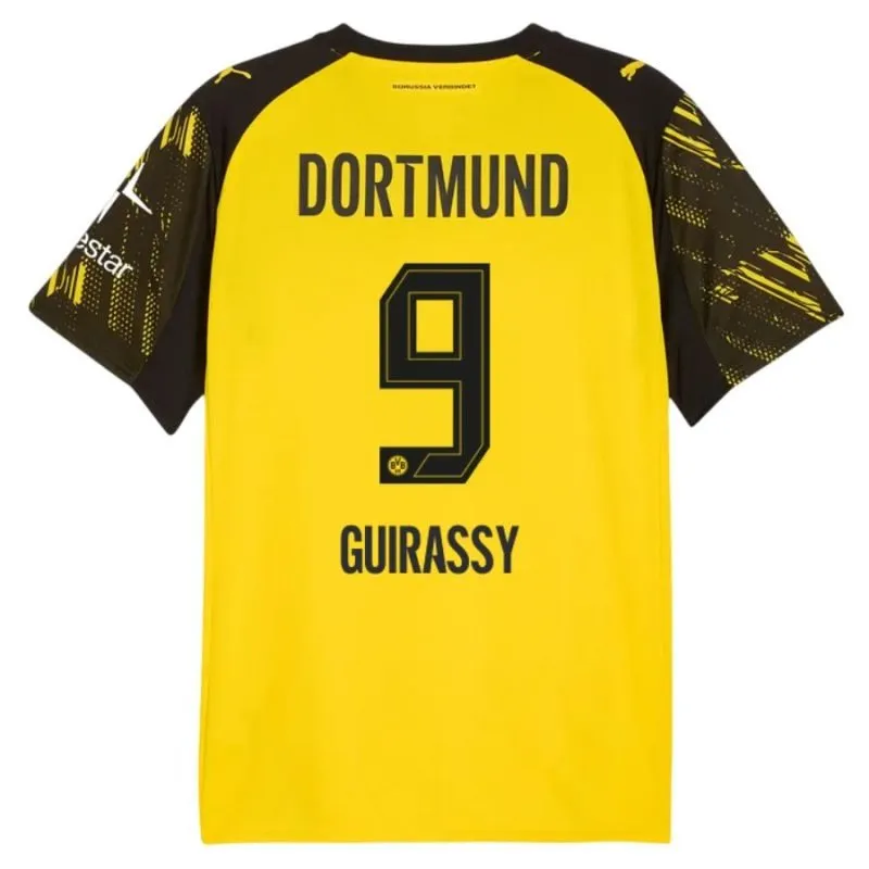 Dortmund GUIRASSY Ensemble enfant maillot 2025/26 Domicile - Jaune