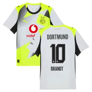 Dortmund BRANDT 2025/26 Camiseta visitante - Gris/Verde