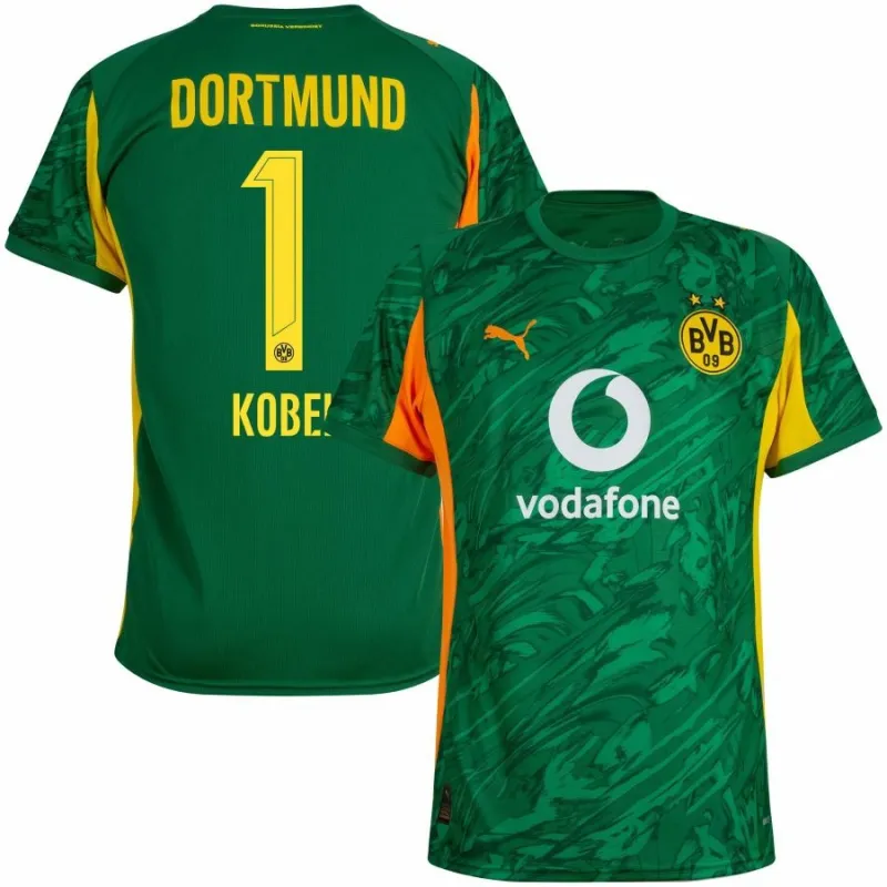 BVB Borussia Dortmund KOBEL Camiseta de Portero 2025/26 - Verde