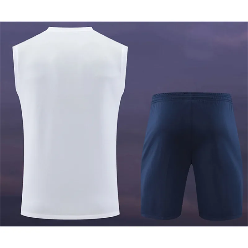 RB Leipzig 2024/25 gilet de maillot + shorts, blanc