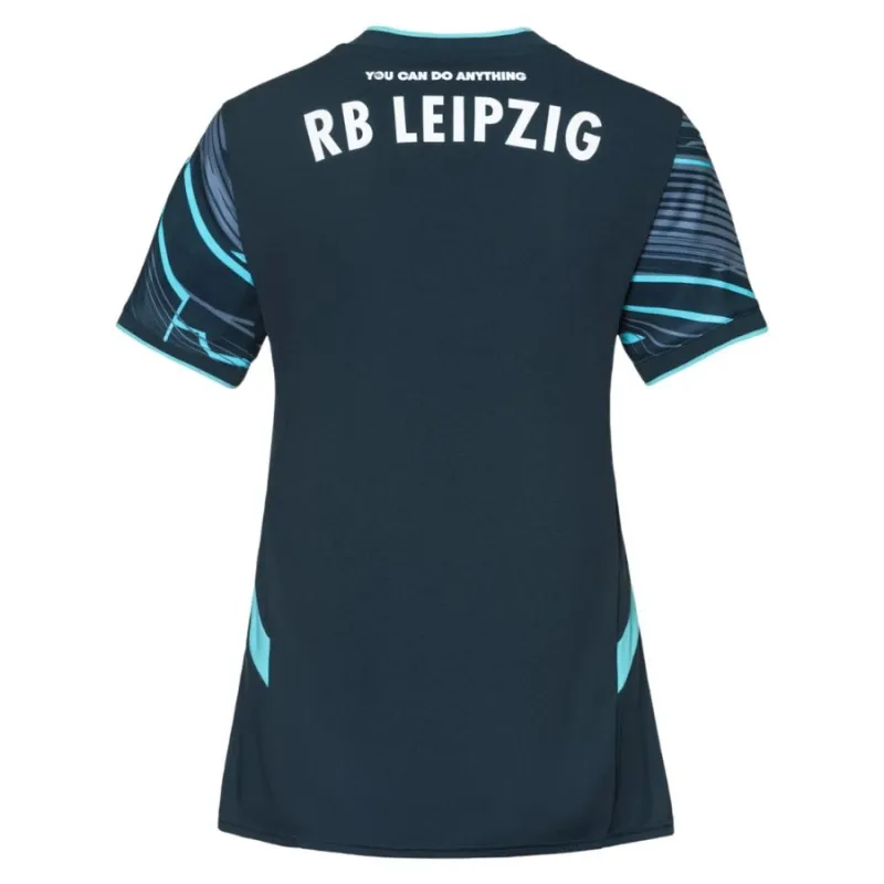 Maillot 3e version supporter féminin 2024/25 de RB Leipzig (Noir)