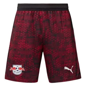 RB Leipzig 2025/26 Pantalones cortos tercera - Rojos