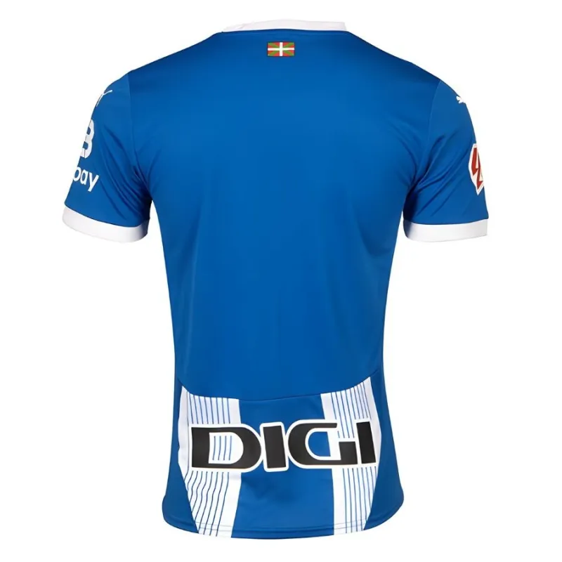 Maglia di casa di CA Alavés 2024/25 - Blu/Bianco