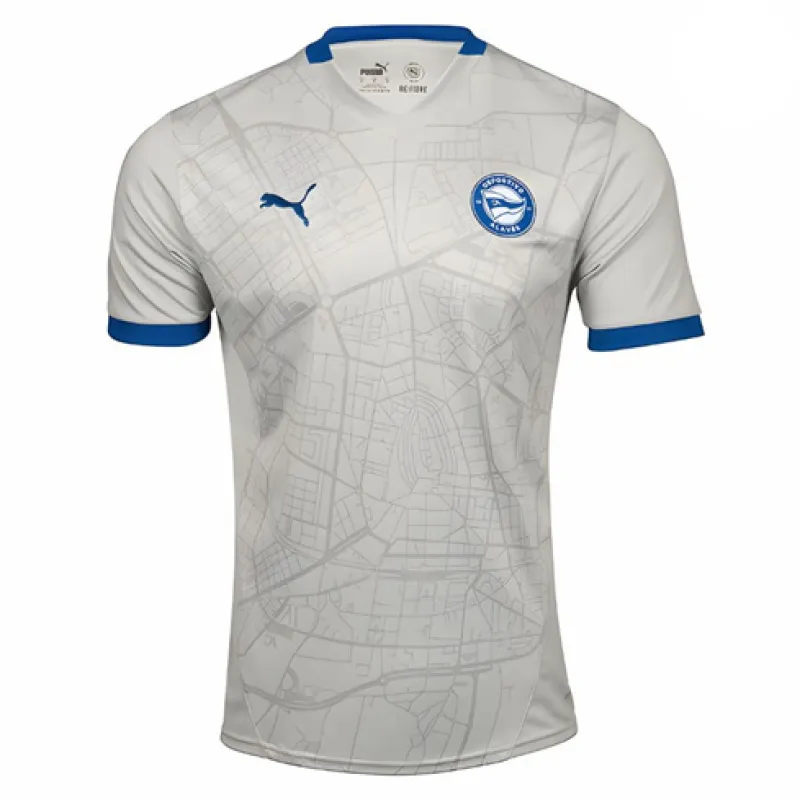 Maglia di trasferta di CA Alavés 2024/25 - Grigio