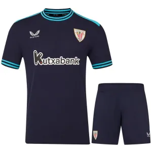 Set Maglia Trasferta Bambini Athletic Bilbao 2025/26 - Blu