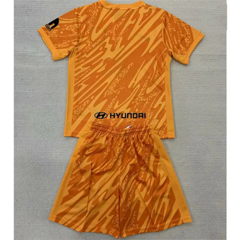 Atlético Madrid Maillot et shorts de gardien de but pour enfants 2024/25 - Jaune