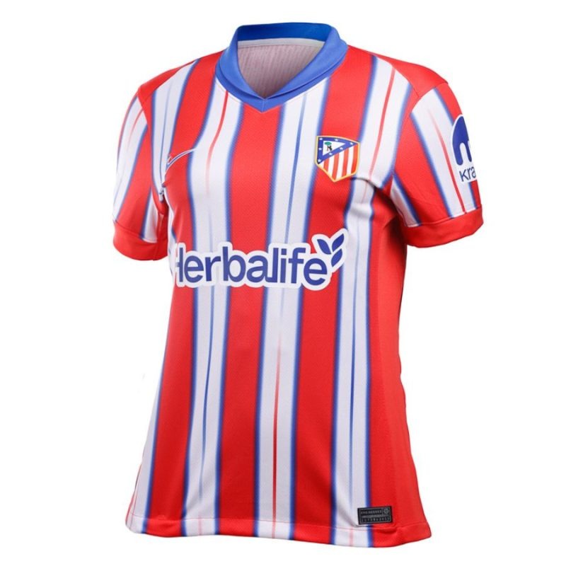 Maglia femminile di Atletico Madrid 2024/25 in casa - Rosso/Bianco