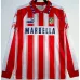 Camiseta retro de mangas largas de Atletico Madrid 1994/95 de local - Rojo/Blanco