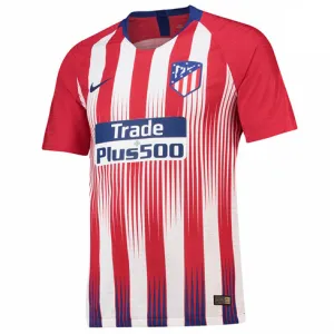 Camiseta retro de mangas largas de Atletico Madrid 2019 de local - Rojo/Blanco