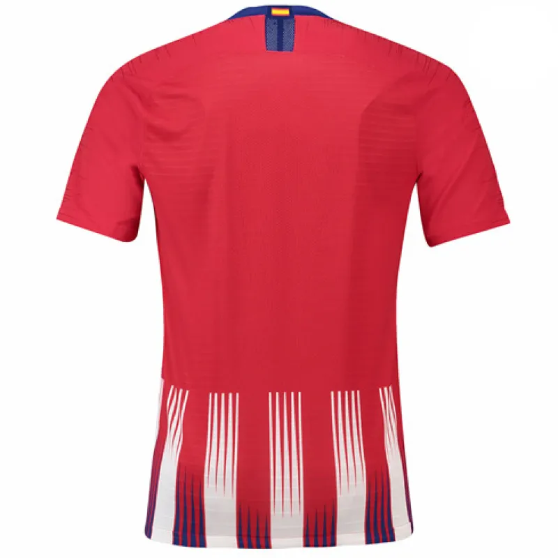 Camiseta retro de mangas largas de Atletico Madrid 2019 de local - Rojo/Blanco