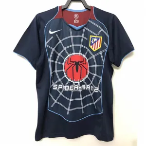 Camiseta retro de Atletico Madrid 2004/05 de visita - Azul