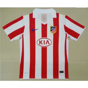 Camiseta retro de Atletico Madrid 2010/11 de local - Rojo/Blanco