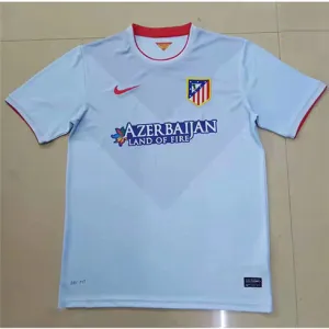 Camiseta retro de Atletico Madrid 2013/14 de visita - Blanco