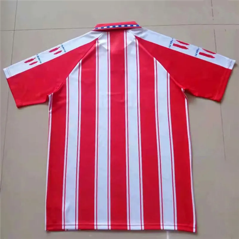 Maglia retrò di Atletico Madrid 1994/95 in casa - Rosso/Bianco