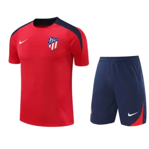 Maglietta di allenamento + shorts di Atletico Madrid 2024/25 - Rosso