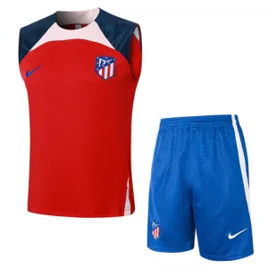 Set di shorts e gilet di Atletico Madrid 2024/25 - Rosso