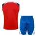 Set di shorts e gilet di Atletico Madrid 2024/25 - Rosso